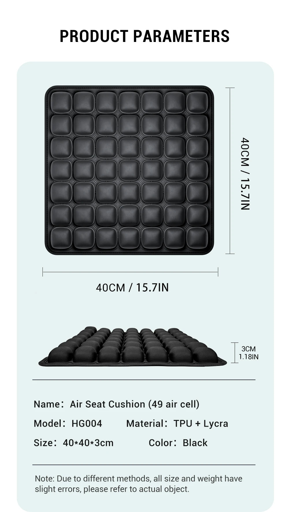 Digital Studio Ergonomic Seat Cushion