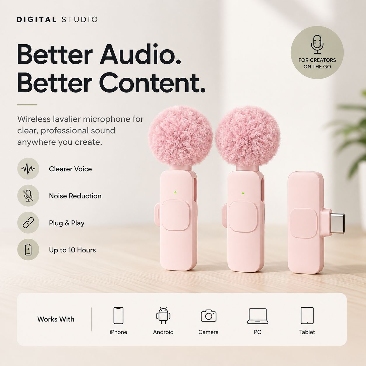 Digital Studio Creator Microphone