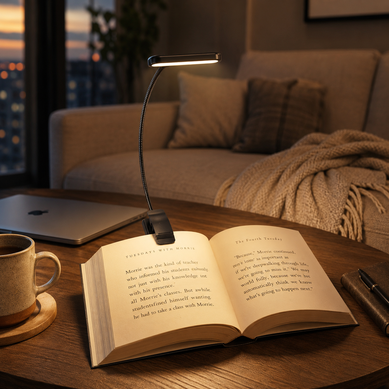 ScreenBreak Reading Light – Recharge with a Real Book