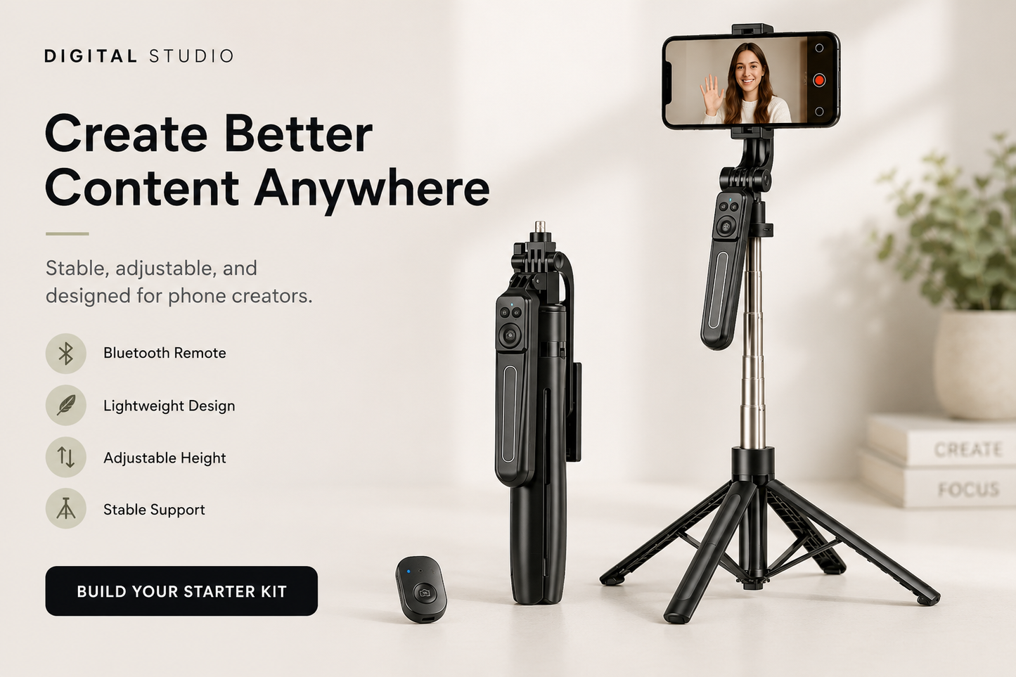 Digital Studio Creator Tripod
